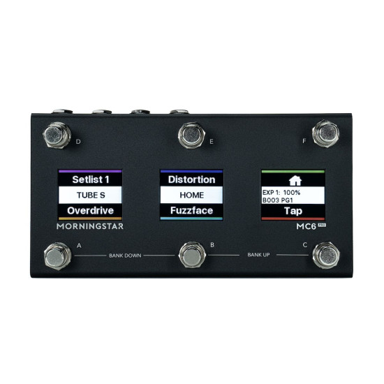 2025年新作アイテムが続々登場 Morningstar MC6 Pro ギター